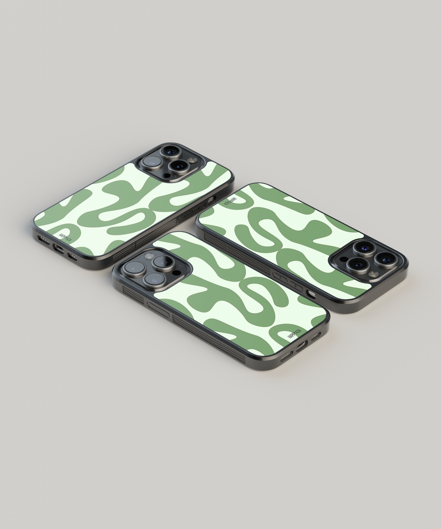 Green Abstract Pattern Designer Phone Case
