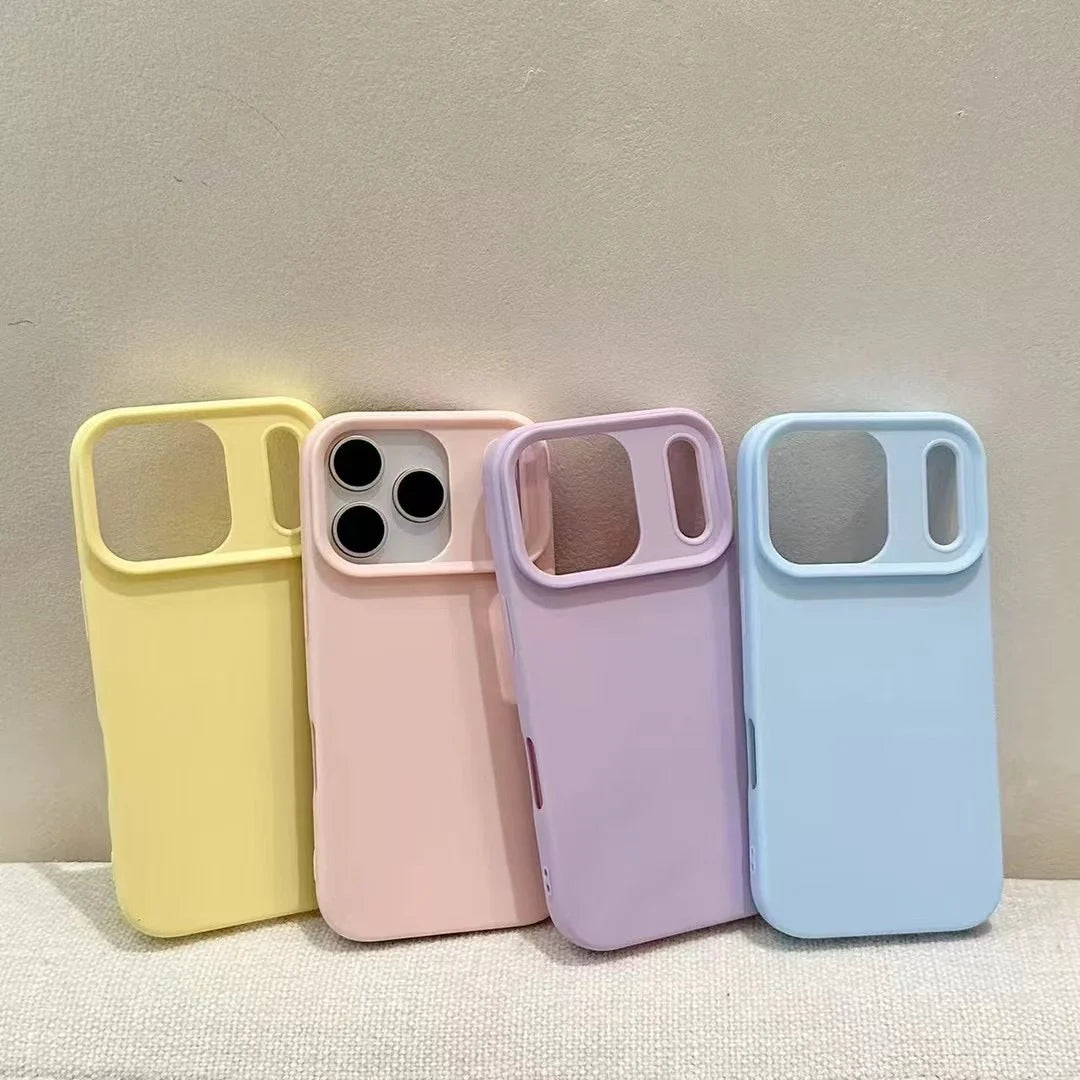 Liquid Silicone Soft Touch Pastel & Classic Colors Phone Case