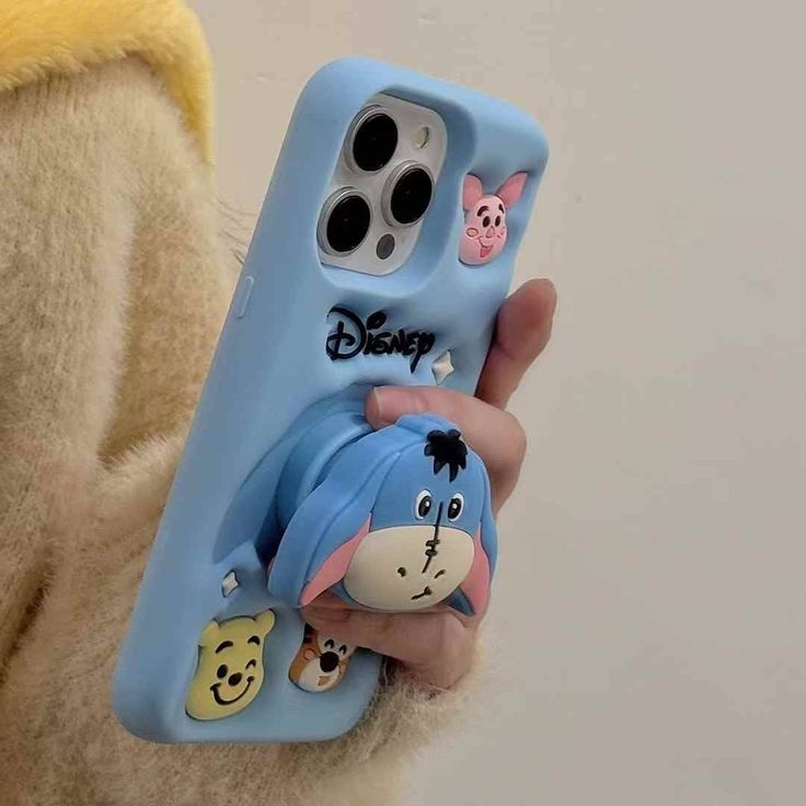 Cute Chibi Miniso Silicone With Pop Stand Phone Case