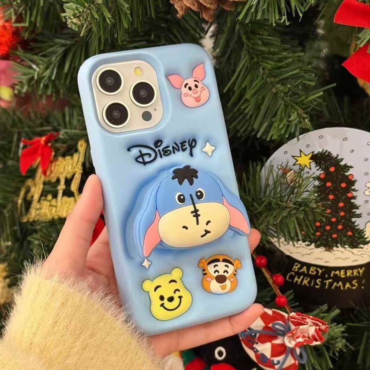 Cute Chibi Miniso Silicone With Pop Stand Phone Case