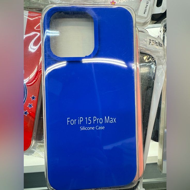 iPhone Original Liquid Silicone Phone Case (Blue)