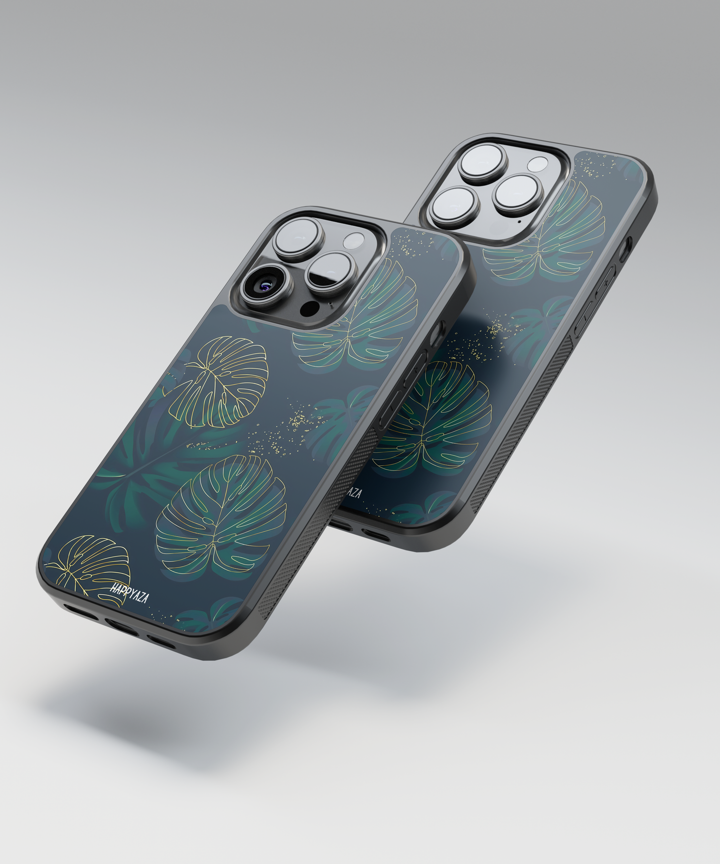 Luxury pattern with monstera leaves Designer Phone Case