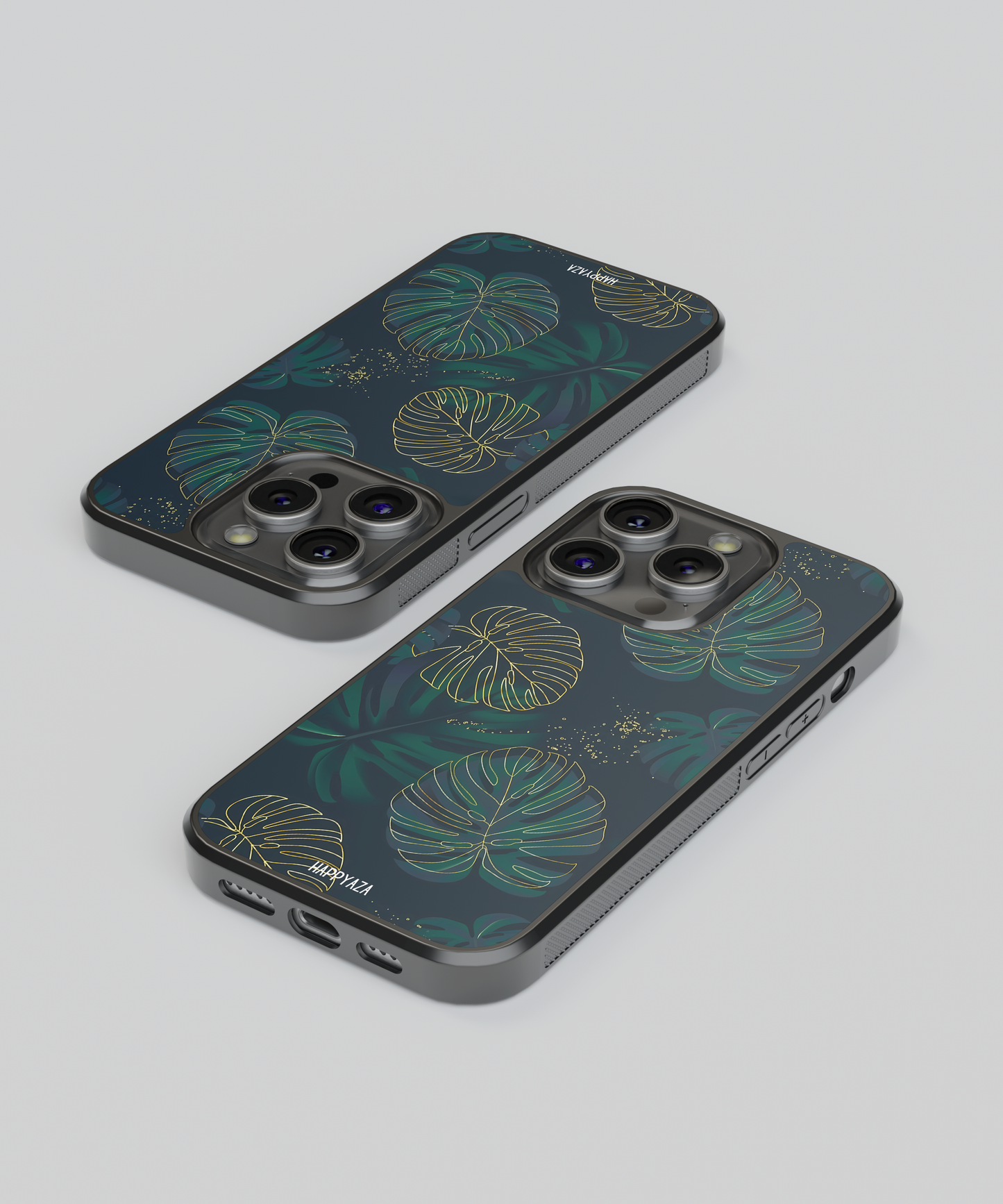 Luxury pattern with monstera leaves Designer Phone Case