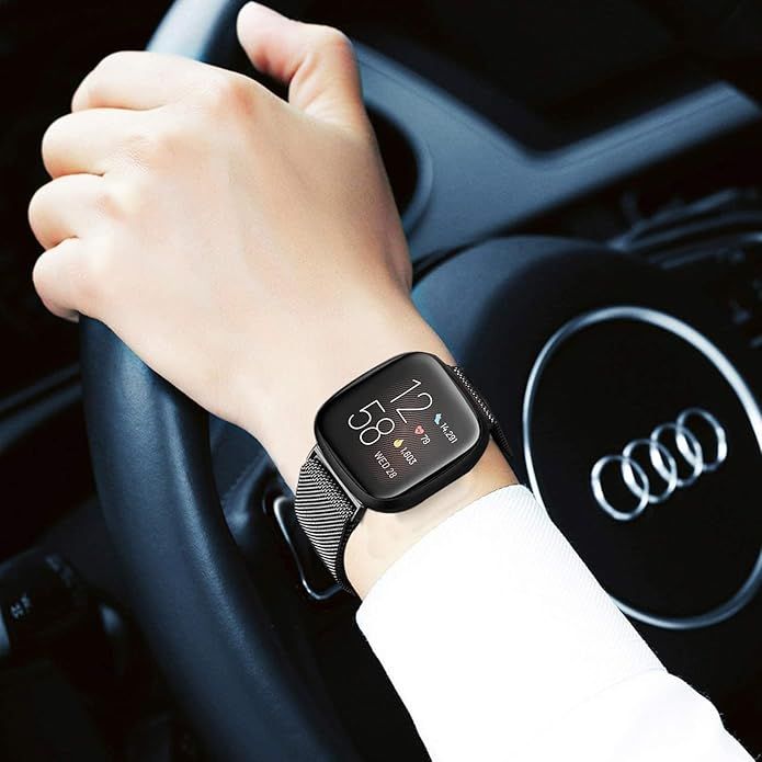 Magnetic Loop Watch Strap Compatible