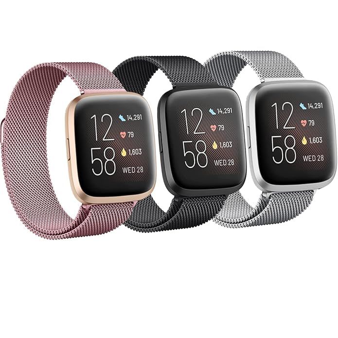 Magnetic Loop Watch Strap Compatible