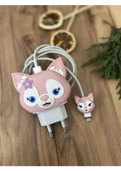 Cute Cartoon Series Fast Charger Protector for iPhone(Bonita funda)