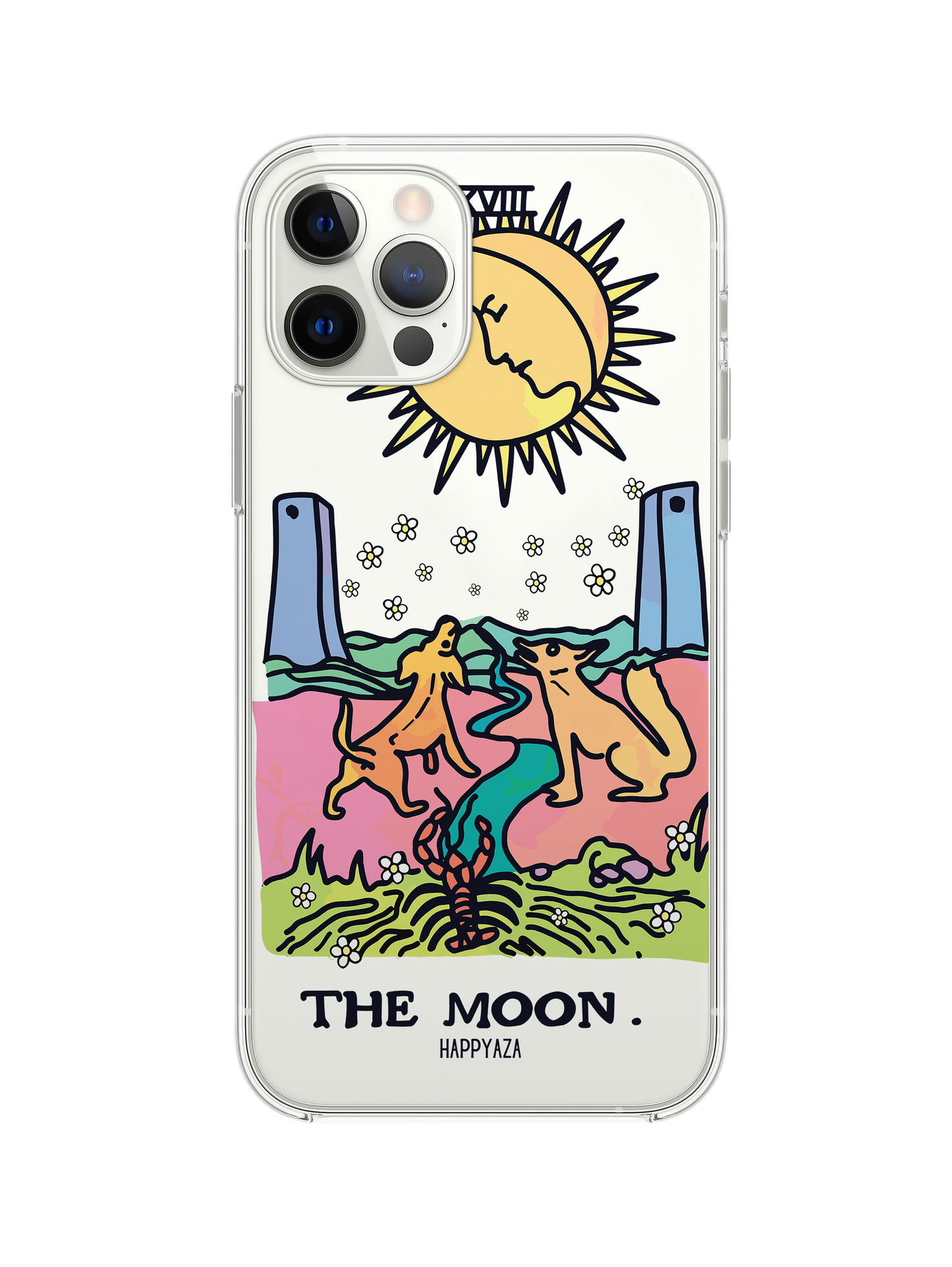The Moon Soft Silicone Phone Case