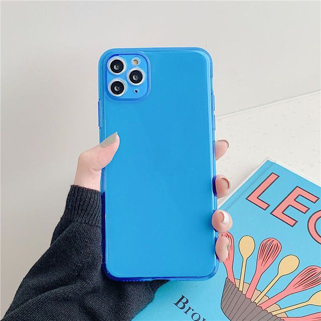 Neon Fluorescent Color Phone Case For Iphone
