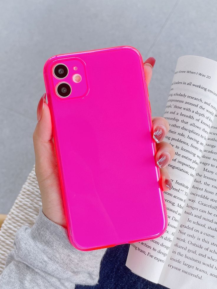 Neon Fluorescent Color Phone Case For Iphone