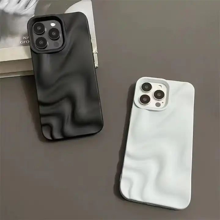 New Water Ripple Pleated Soft Anti-drop Wave Concave Protective Phone Case