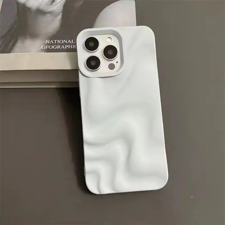 New Water Ripple Pleated Soft Anti-drop Wave Concave Protective Phone Case