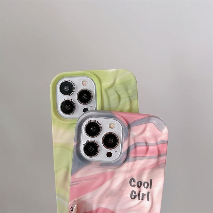 Multi Color Wavy Texture For iPhone Case