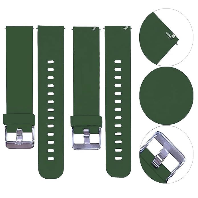 Ultra Thin Rubber Silicone Watch Strap Band