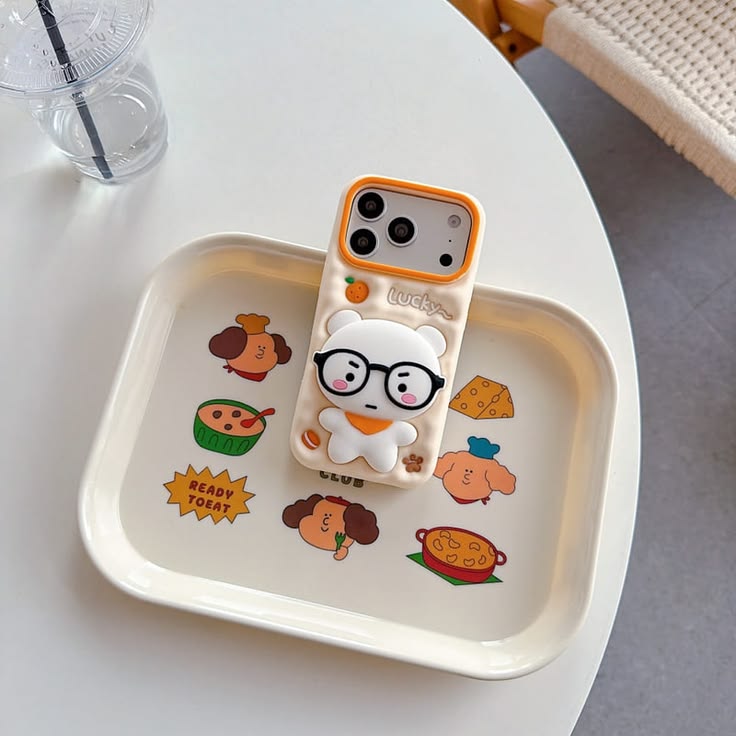 Peachy Bear Grip Phone Case
 – Happyaza