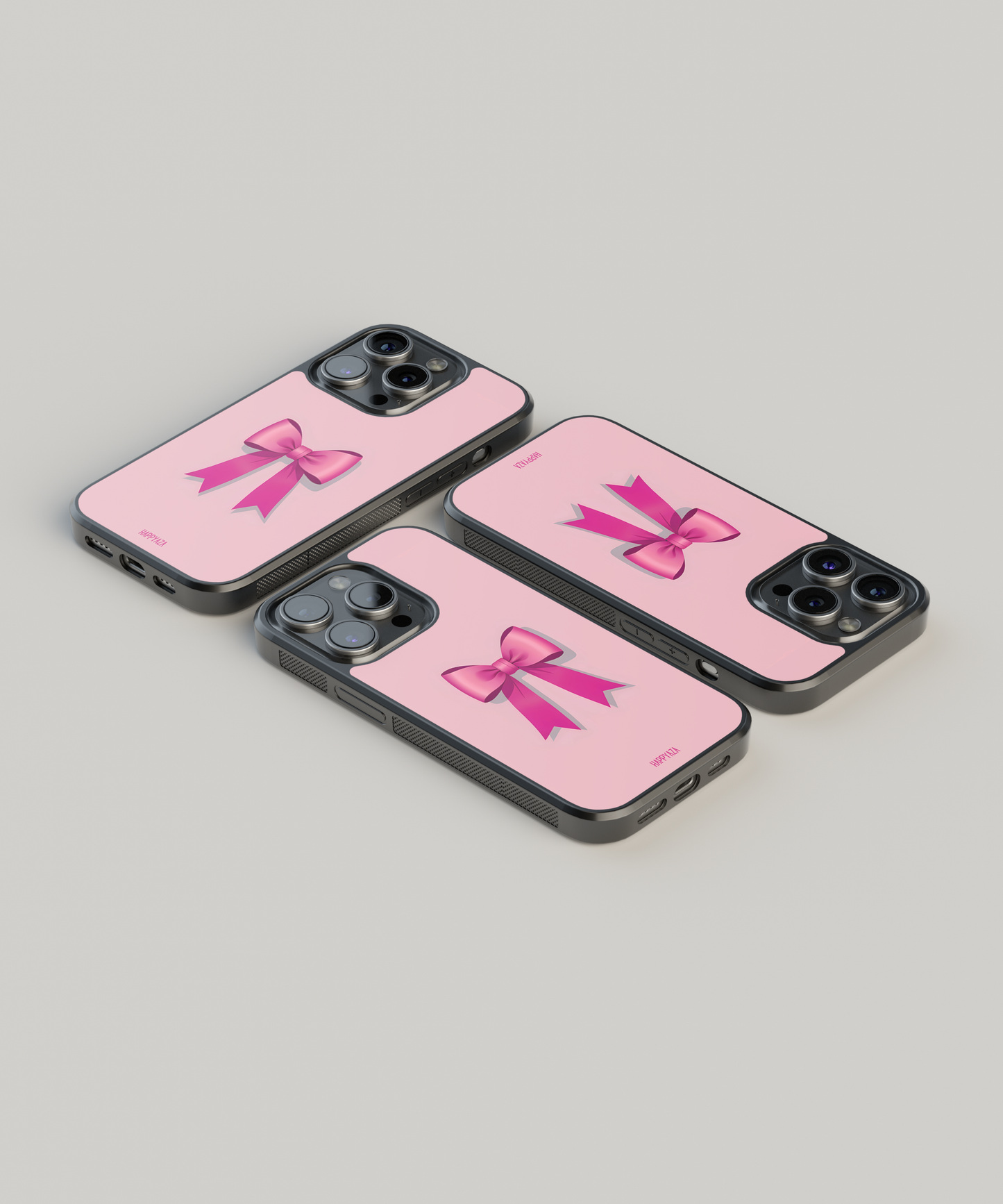Pretty in Pink Bow Designer Phone Case