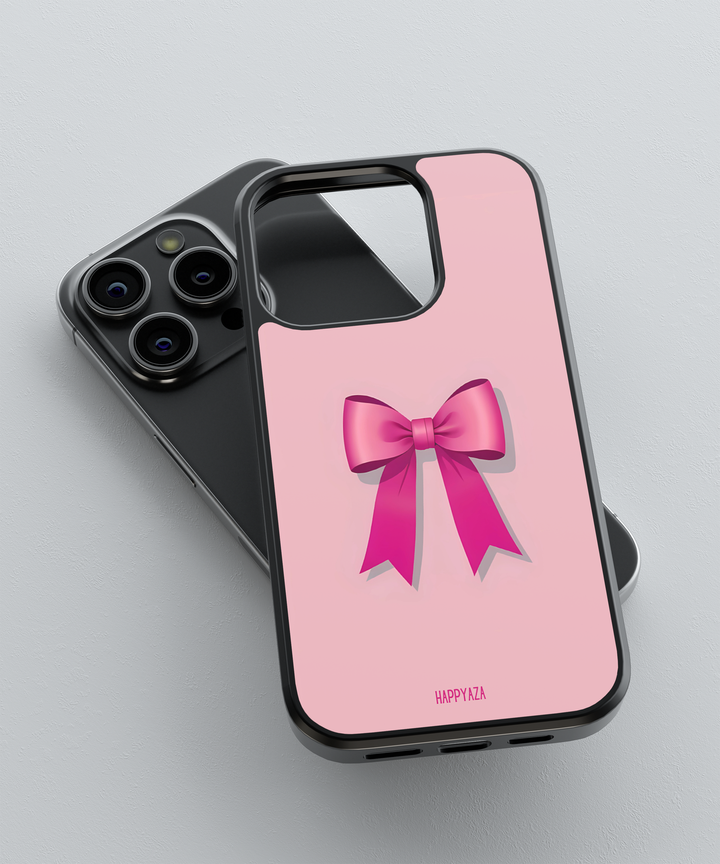Pretty in Pink Bow Designer Phone Case