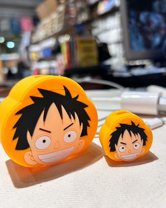 Cute Cartoon Series Fast Charger Protector for iPhone(Luffy)