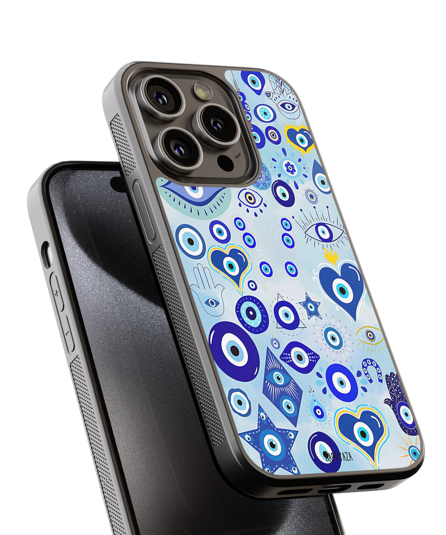 Seamless pattern with Nazar amulet Designer Phone Case