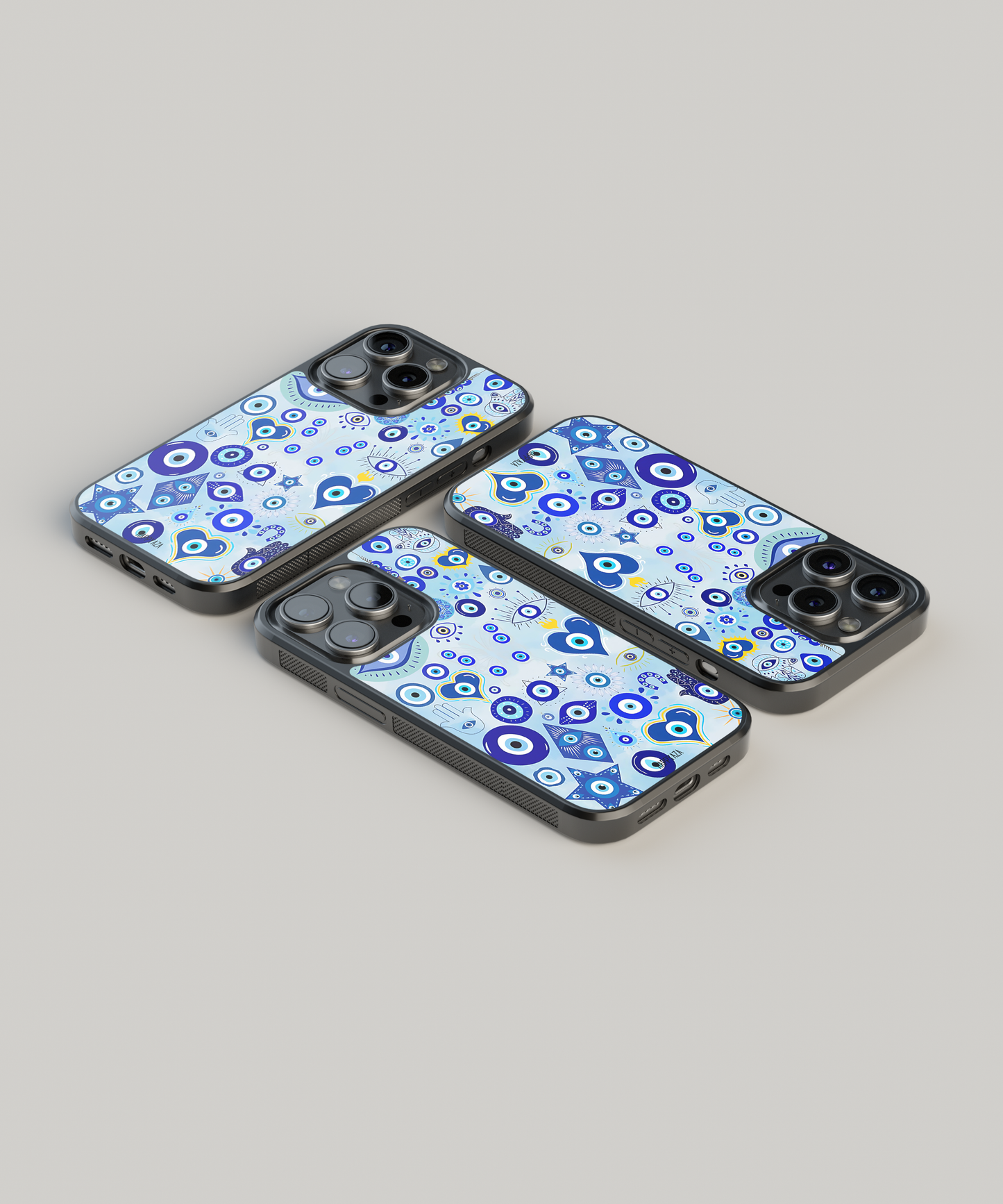 Seamless pattern with Nazar amulet Designer Phone Case