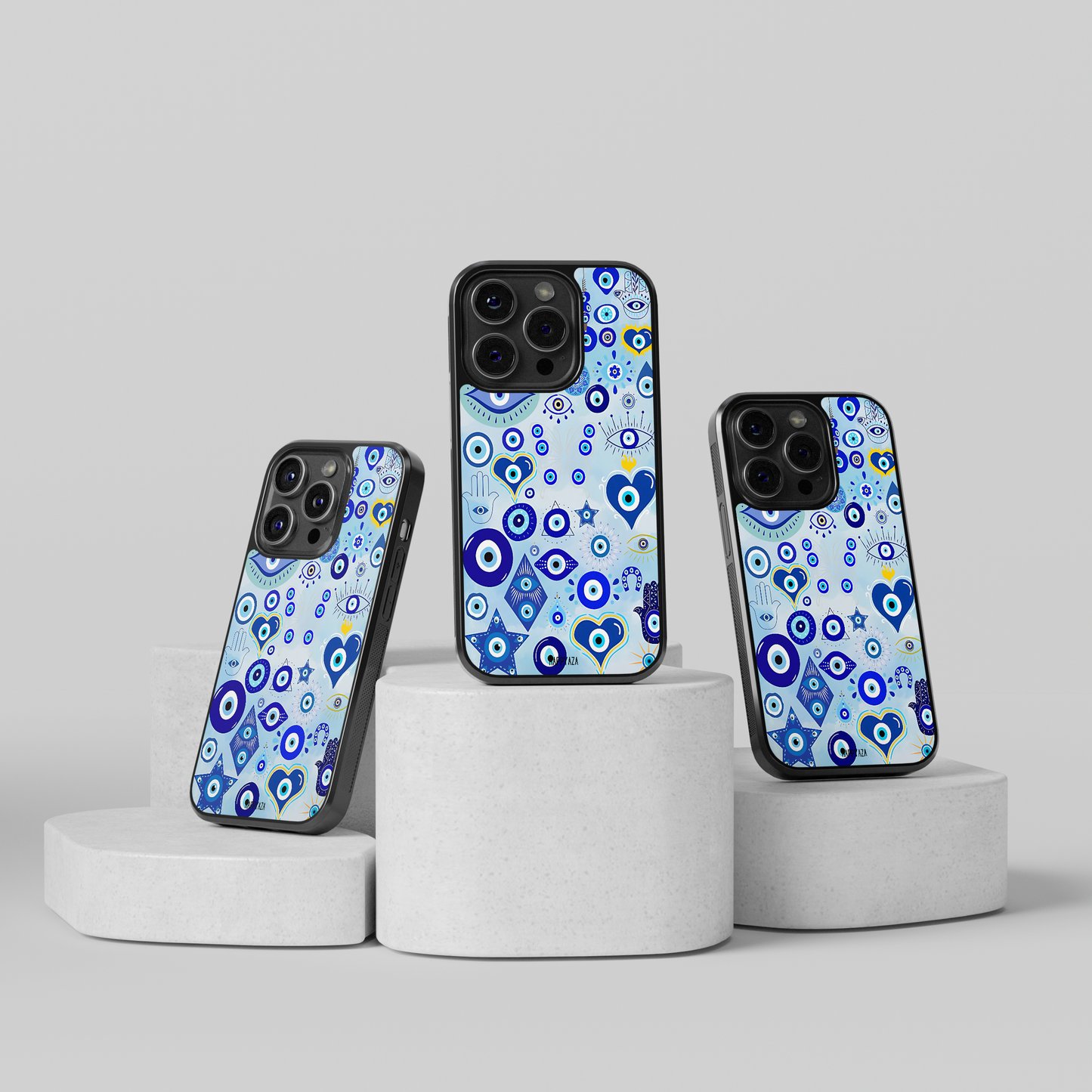 Seamless pattern with Nazar amulet Designer Phone Case