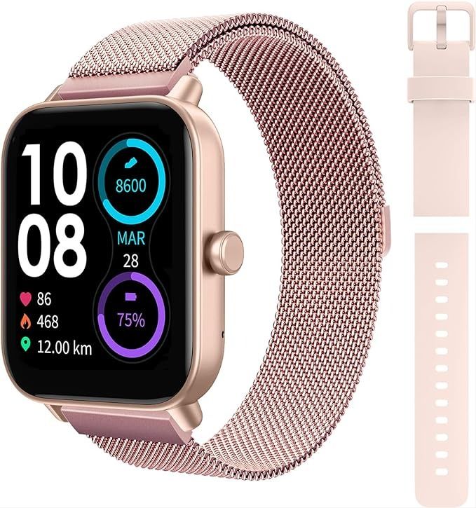 Magnetic Loop Watch Strap Compatible