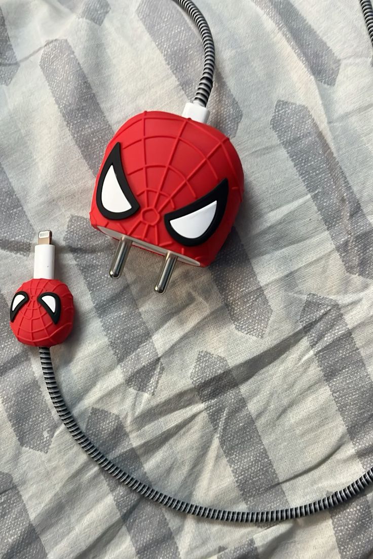 Cute Cartoon Series Fast Charger Protector for iPhone(Spiderman)