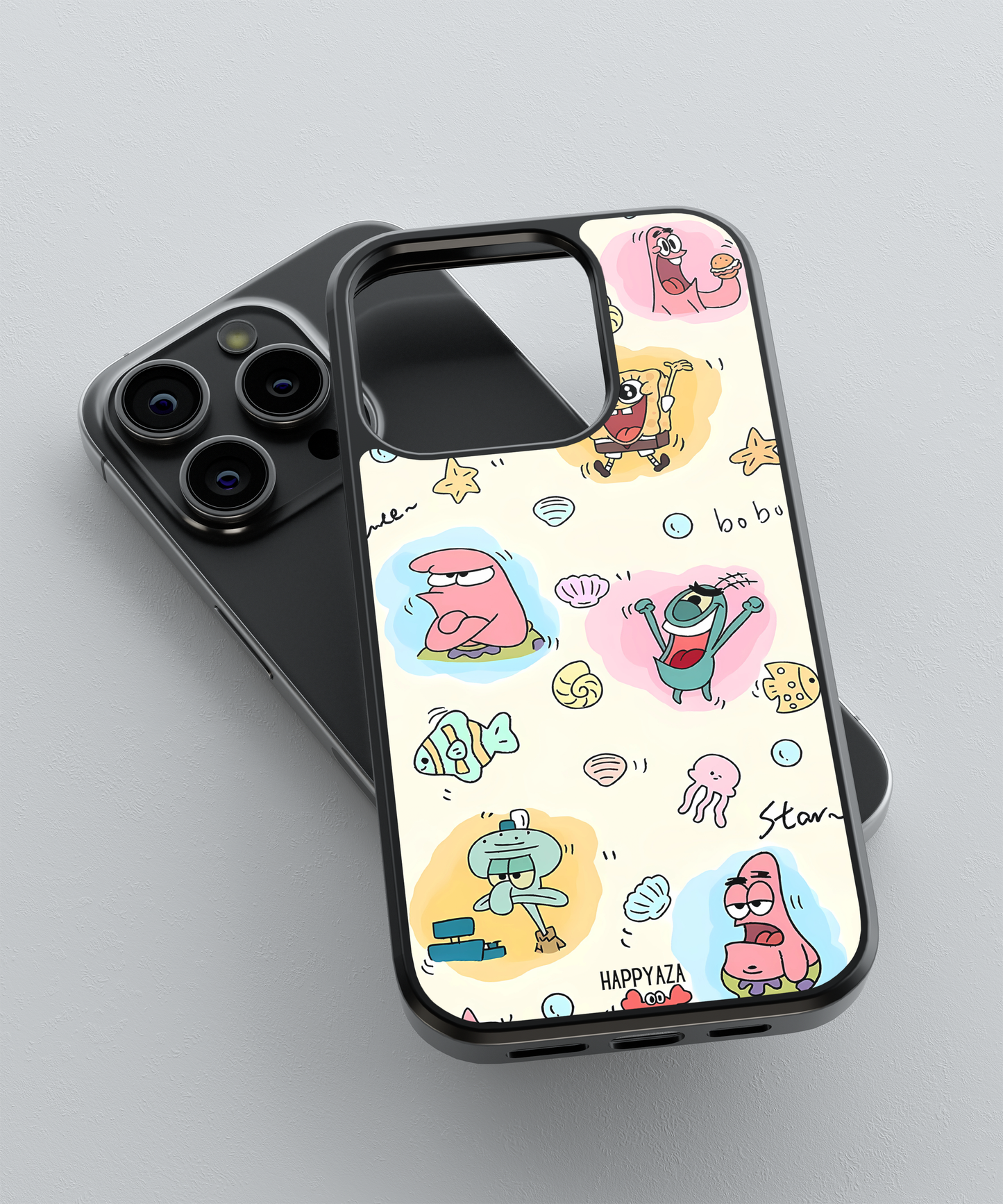 SpongePop Parade Designer Phone Case