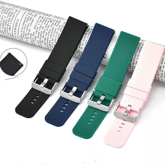 Ultra Thin Rubber Silicone Watch Strap Band