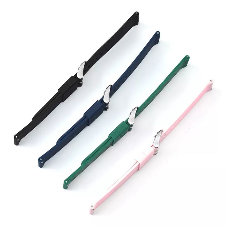 Ultra Thin Rubber Silicone Watch Strap Band