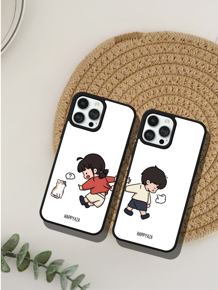 Cute Couple Designer Phone Case – Happyaza