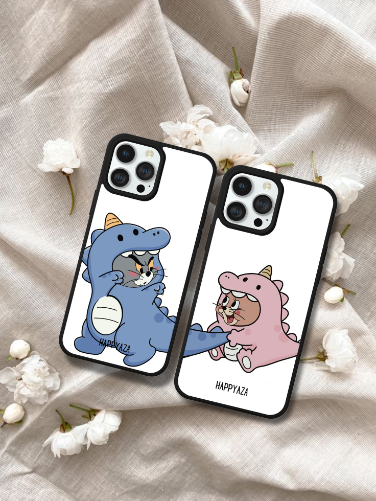 Tom & Jerry Couple Designer Phone Case