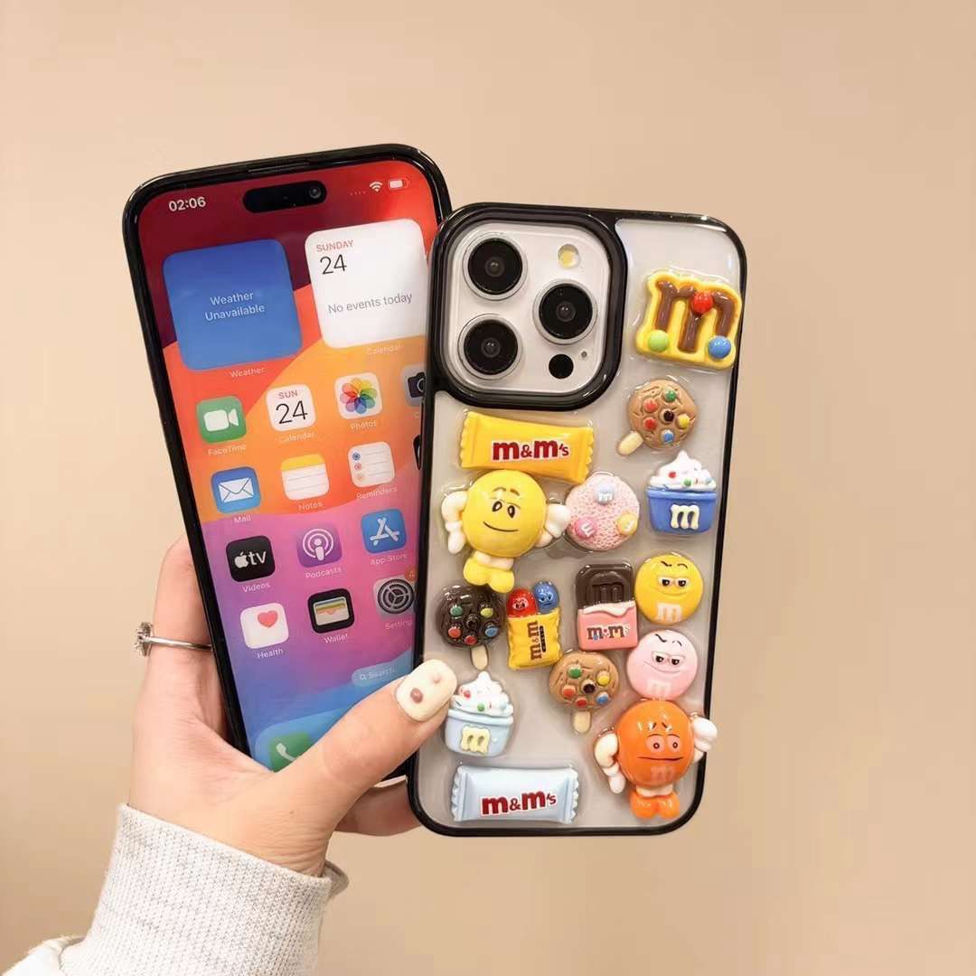 Yummy M&M’s Sticker Case for iPhone