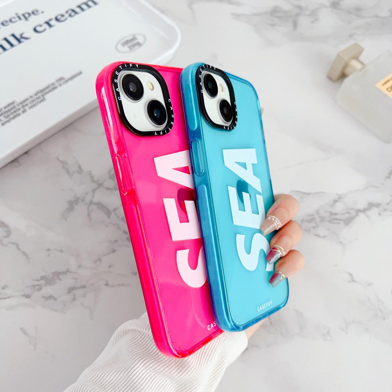 Luxury Sea Design Phone Case For iPhone