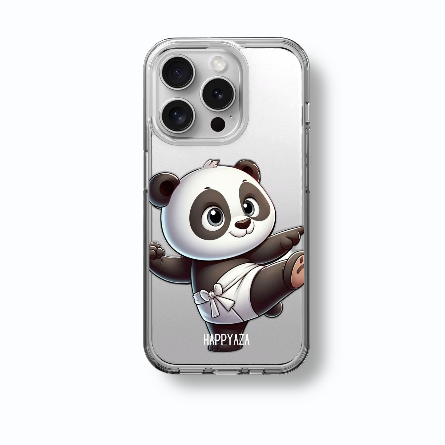 Cute Panda Soft Silicone Phone Case