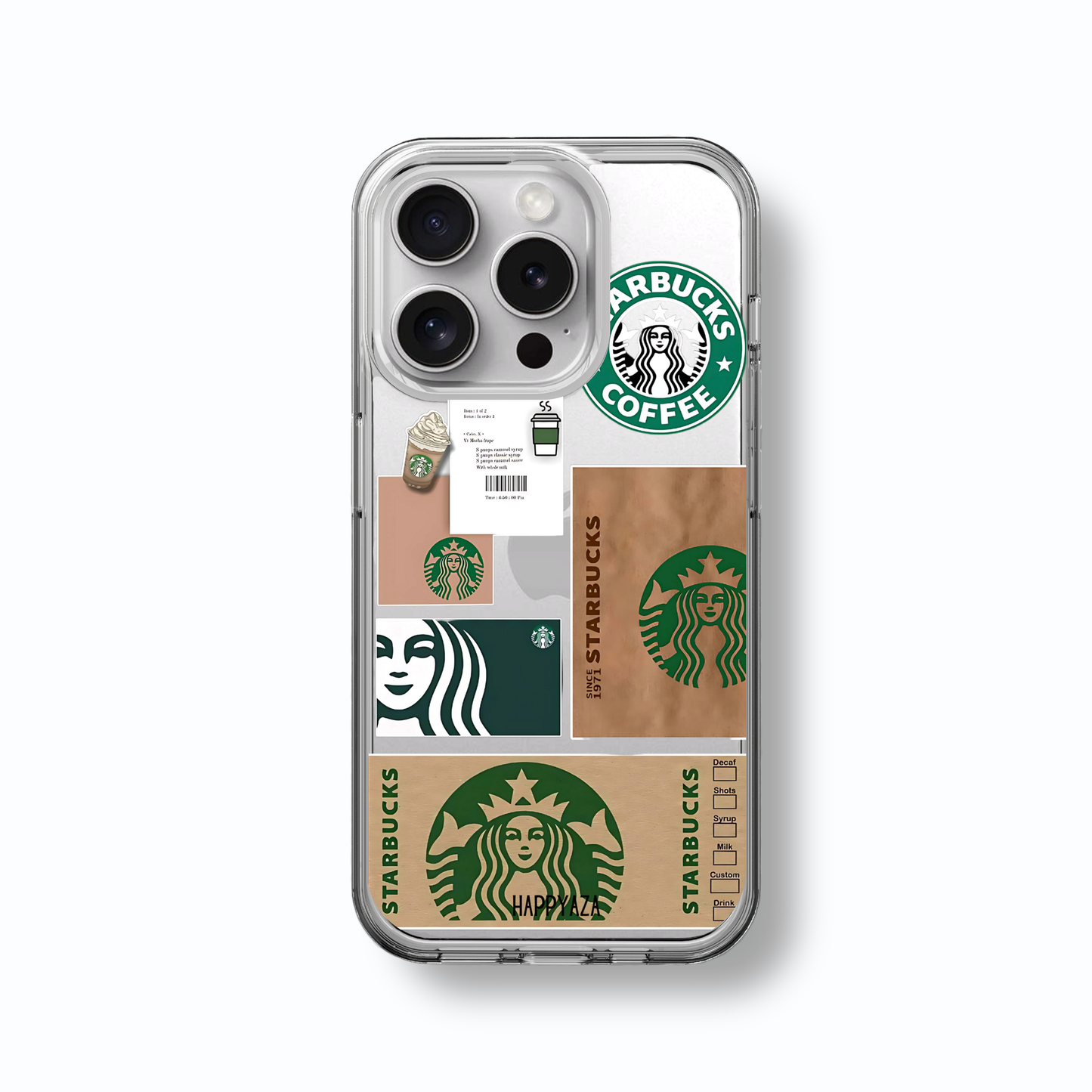 Stylish Starbucks Soft Silicone Phone Case