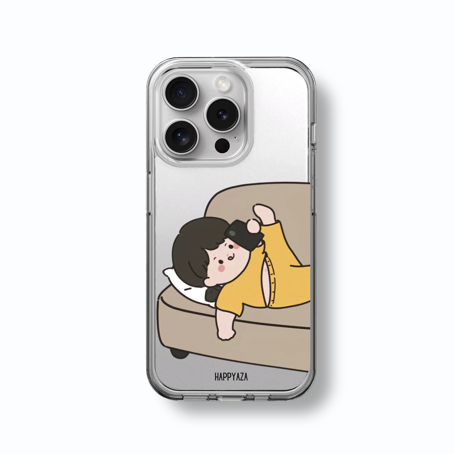 Funny Young Couple silicone phone case