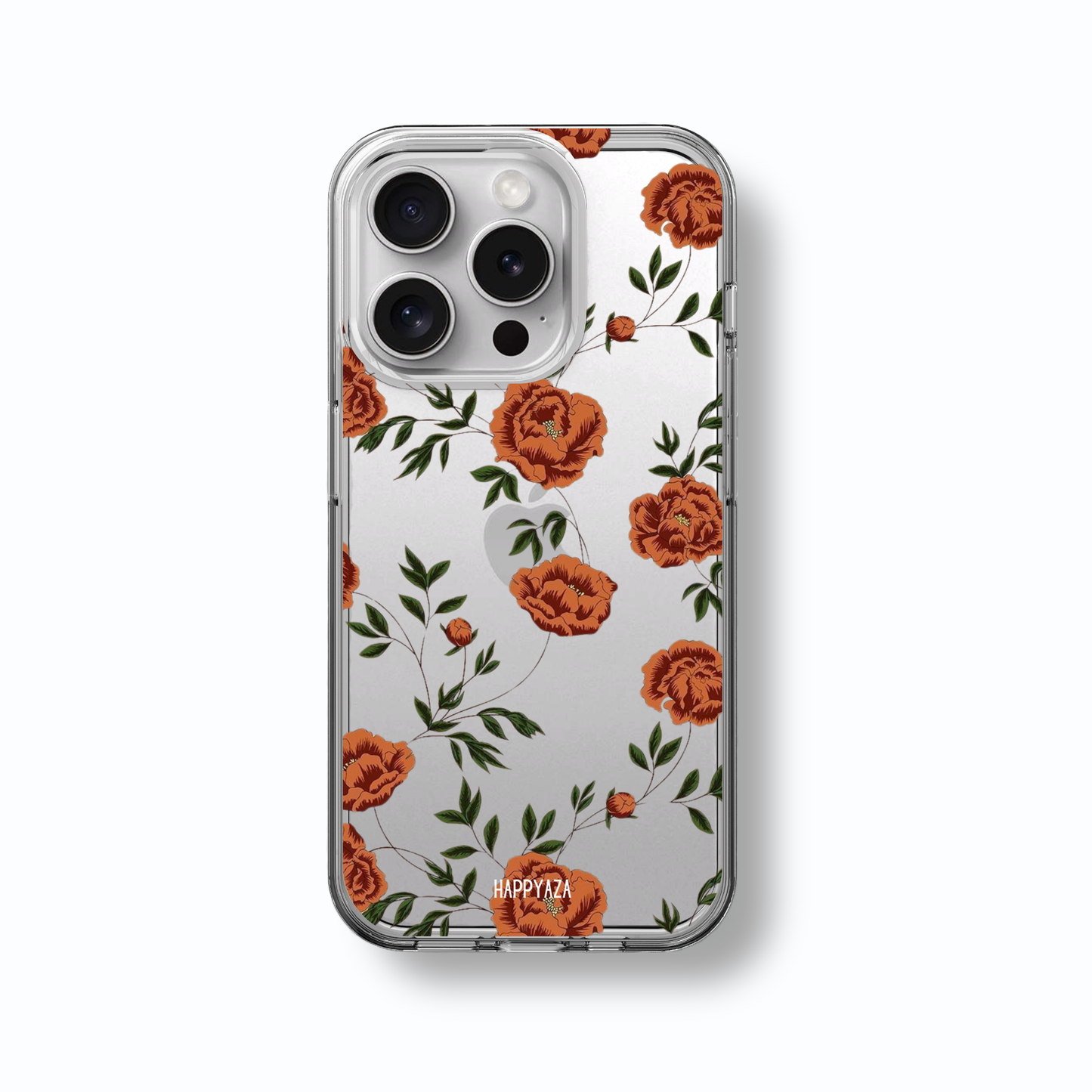 Roses Illustration Soft Silicone Phone Case