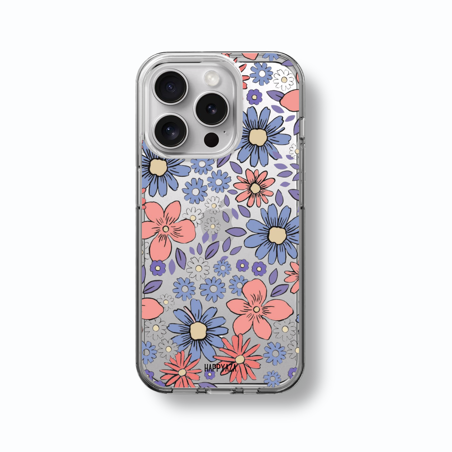 Colorful flowers Soft Silicone Phone Case