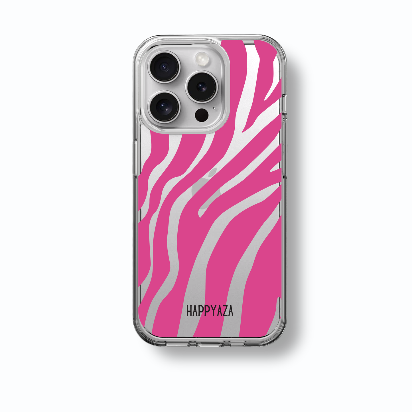 Pink Abstract Lines Soft Silicone Phone Case