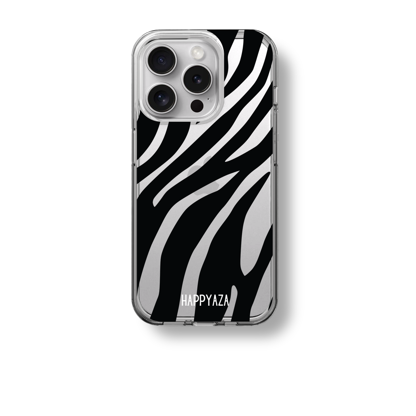 Black Abstract Lines Soft Silicone Phone Case