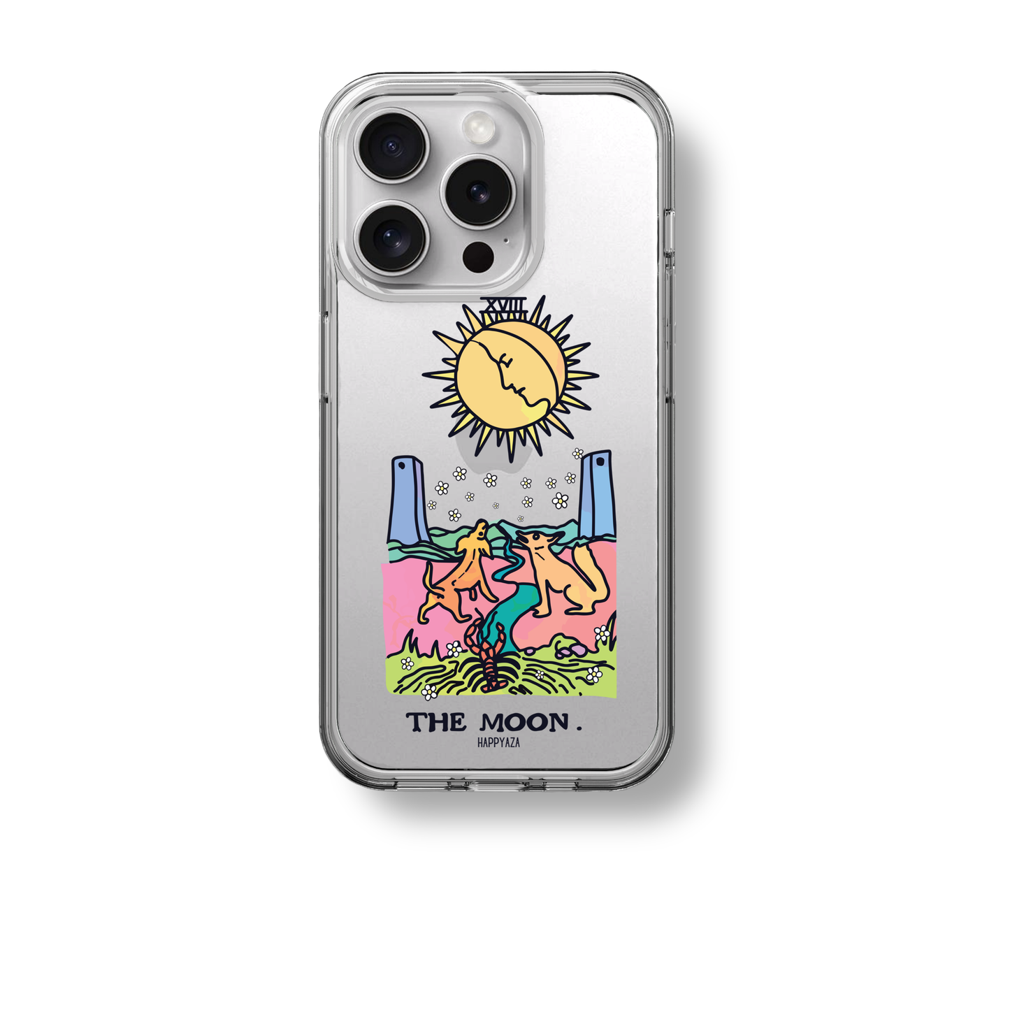The Moon Soft Silicone Phone Case