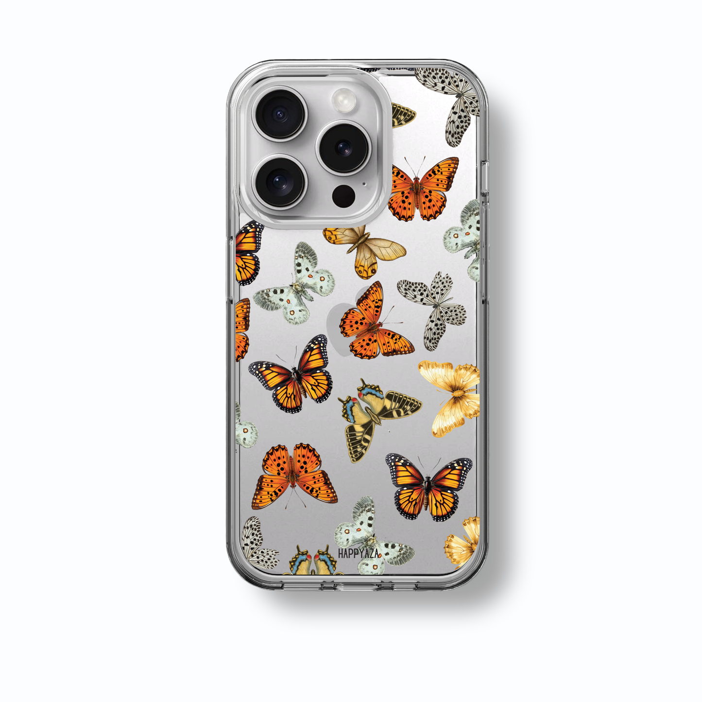 Cute Butterfly Printed Silicone Phone Case