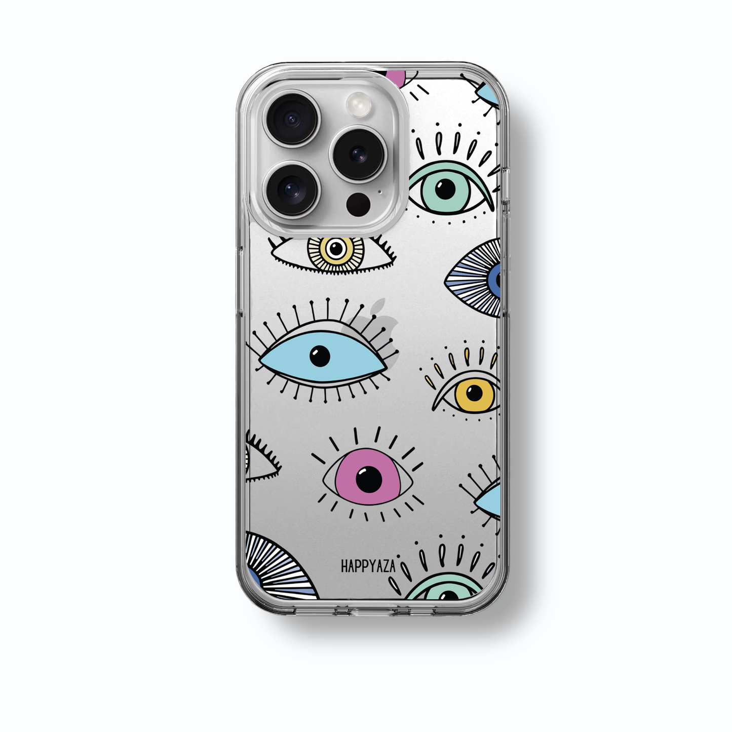 Colorful Evil Eye Soft Silicone Phone Case