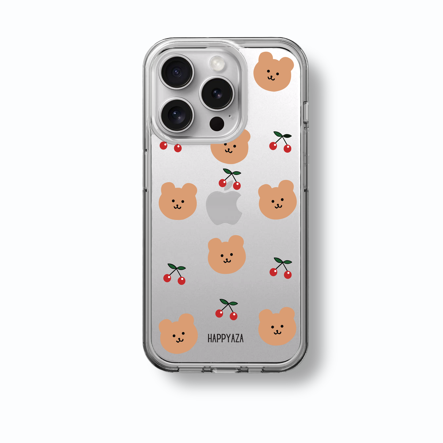 Cute Bear Soft Silicone Phone Case