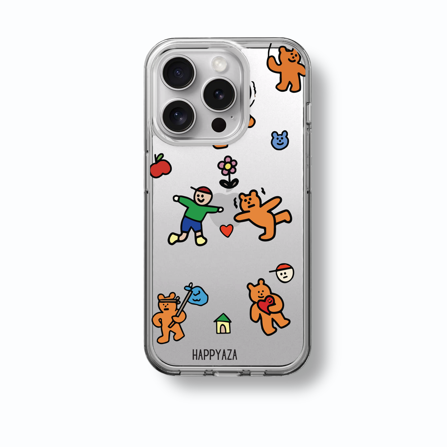 Funny Cartoon Printed Silicone Phone Case