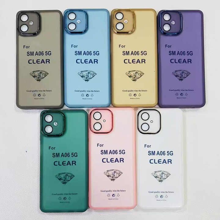Ultra-thin Colorful Transparent Clear Lens Protective TPU Phone Case