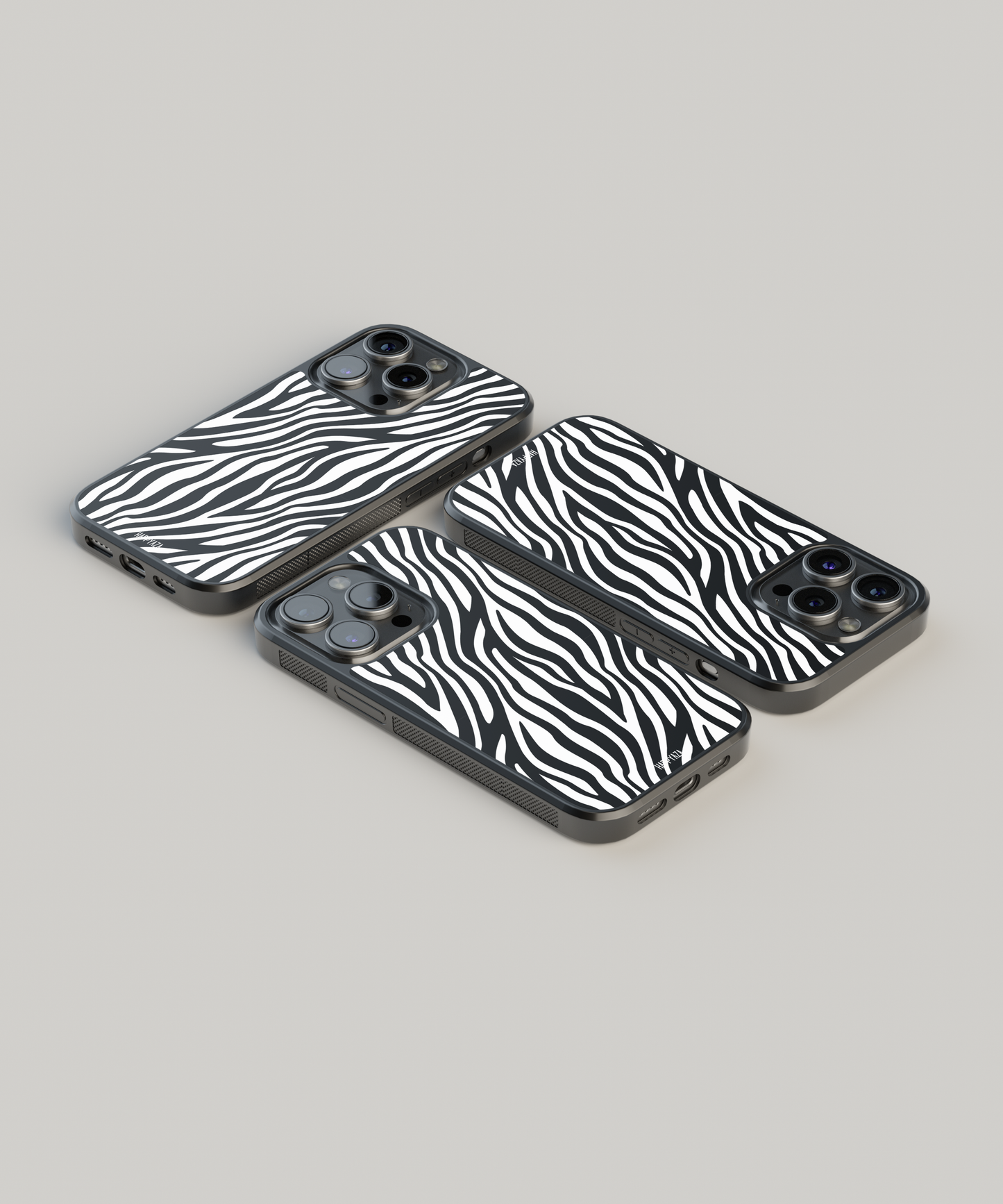 Zebra stripes pattern Designer Phone Case