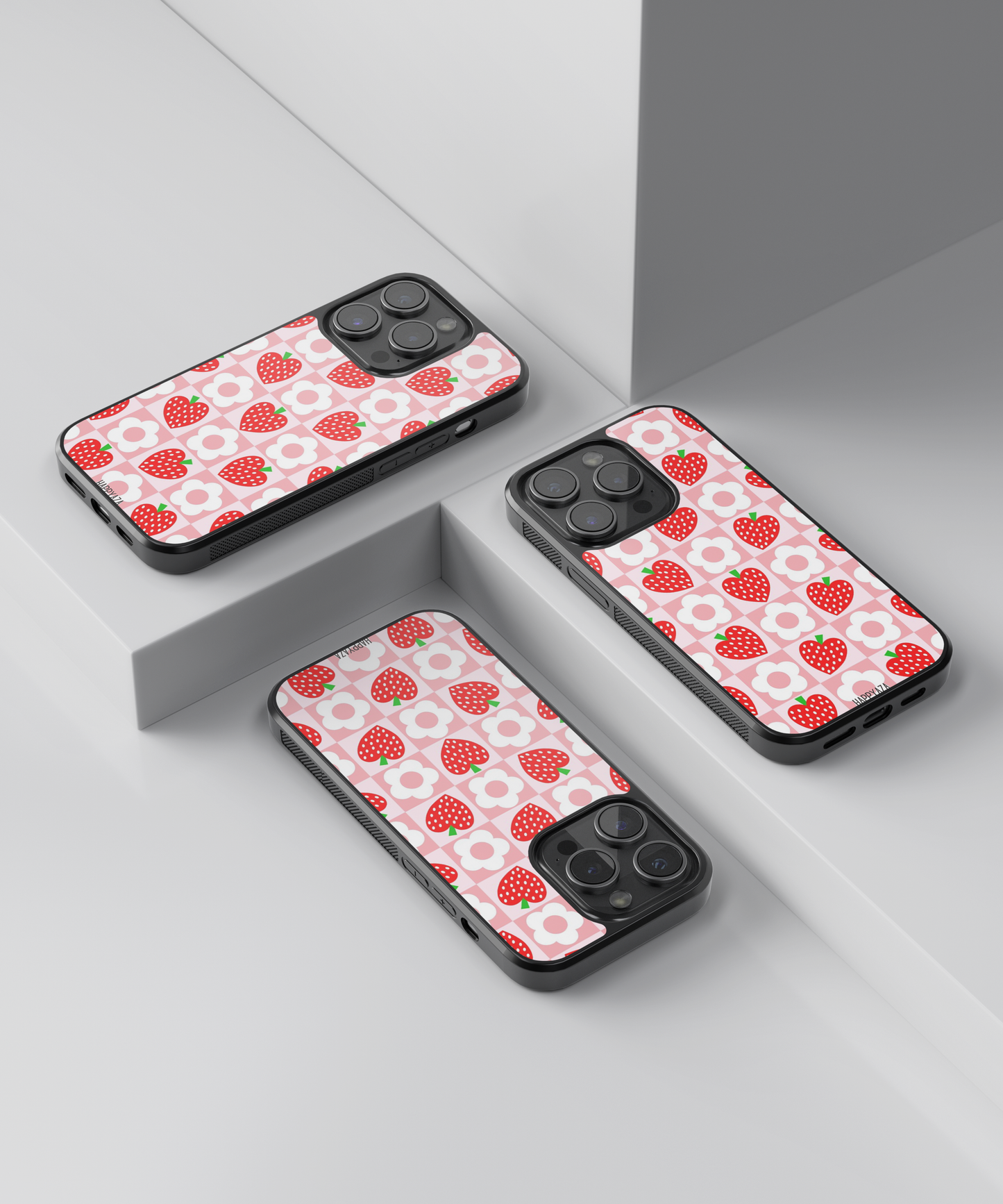 Berry Bliss Strawberry Designer Phone Case