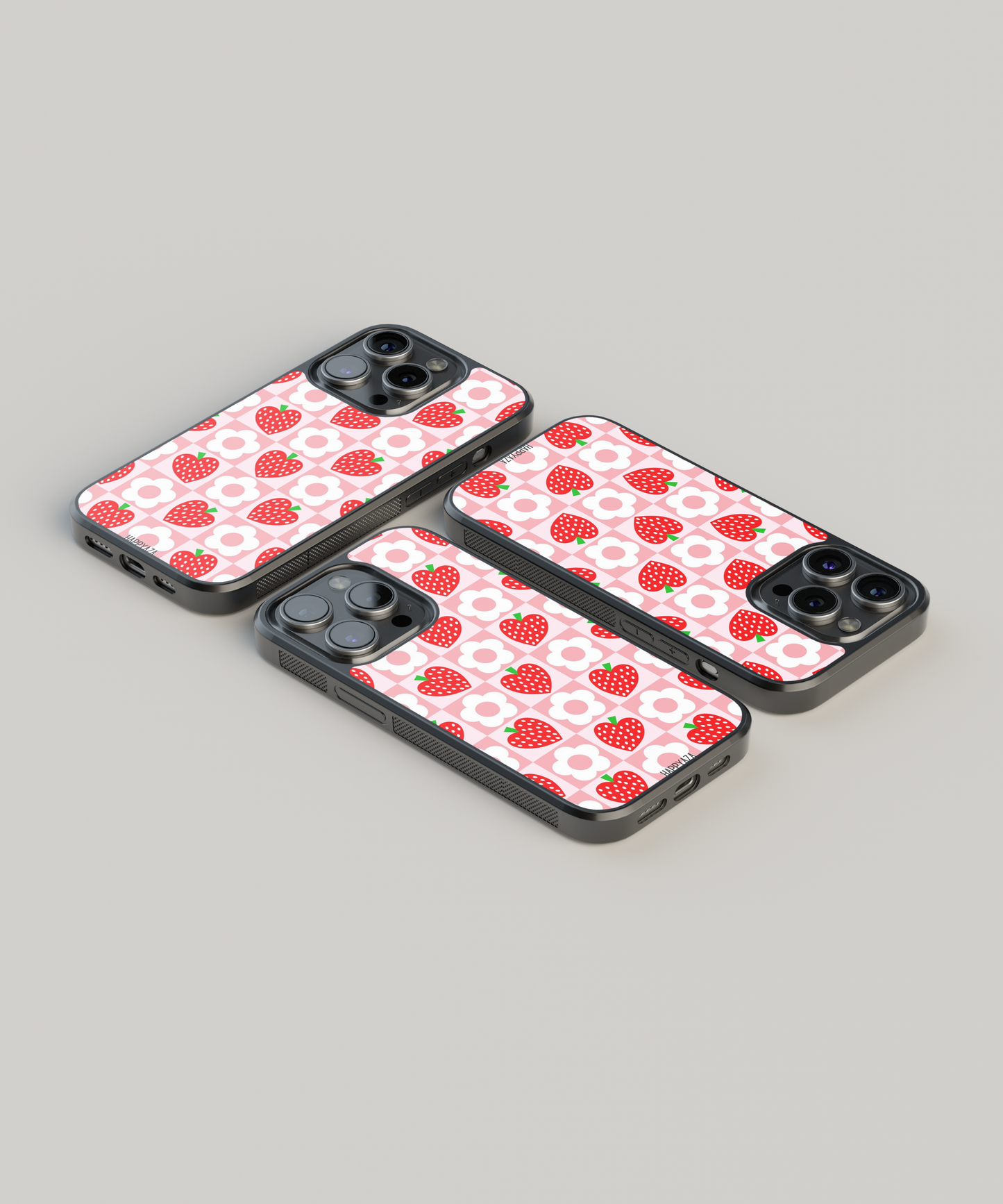 Berry Bliss Strawberry Designer Phone Case