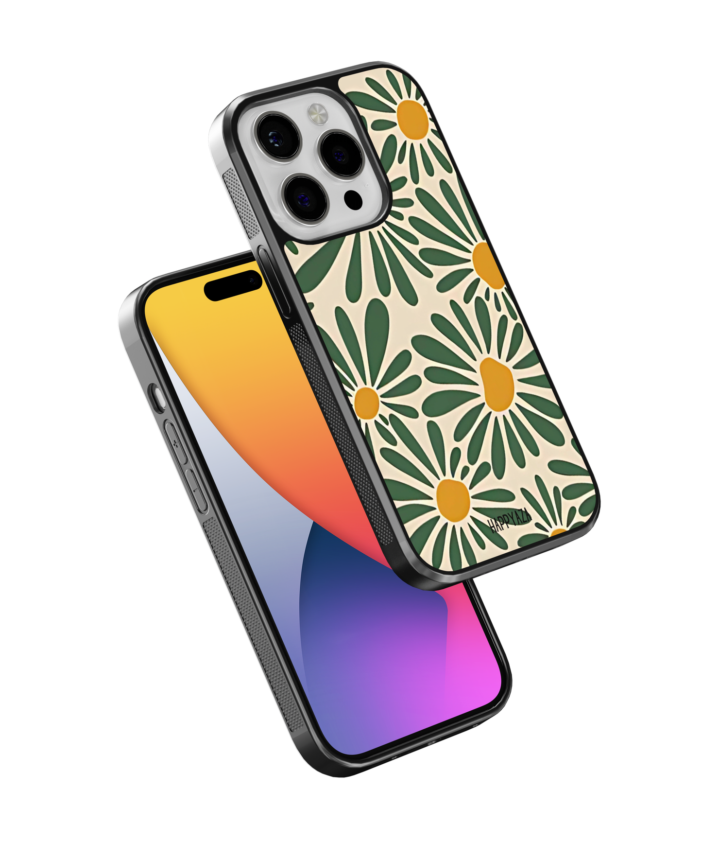 Big Daisy Flower Designer Phone Case